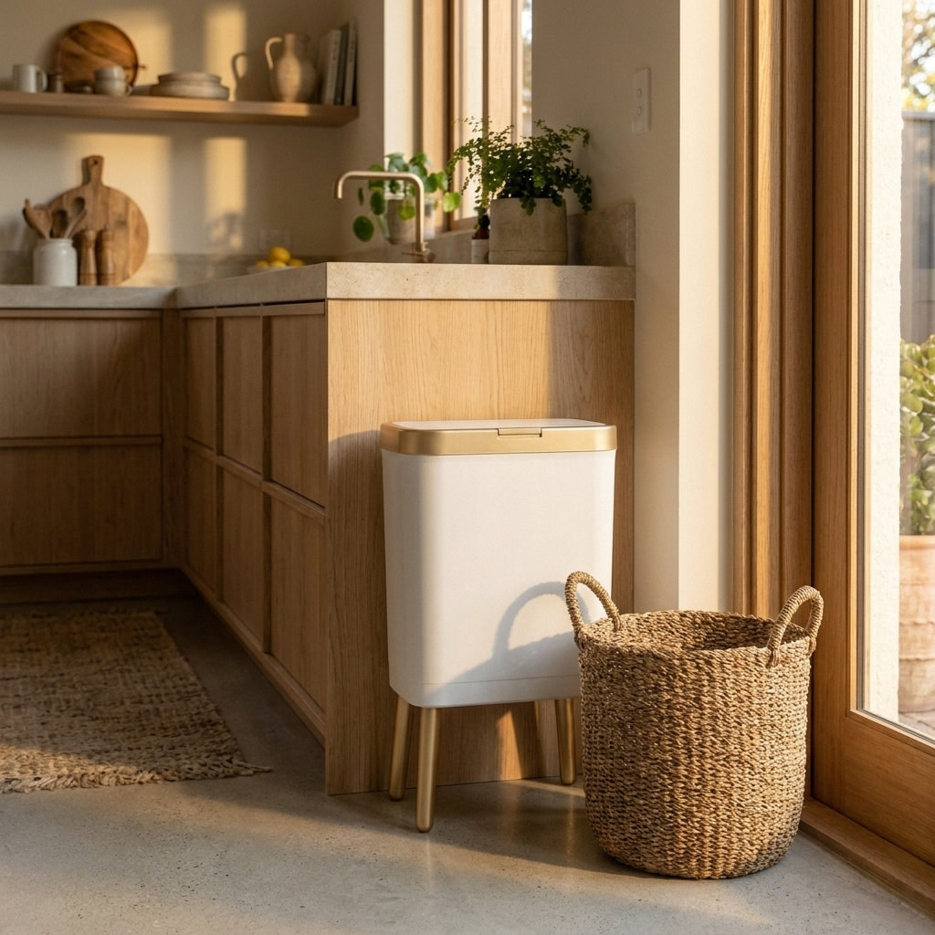 15L Odour-Sealing Kitchen Bin
