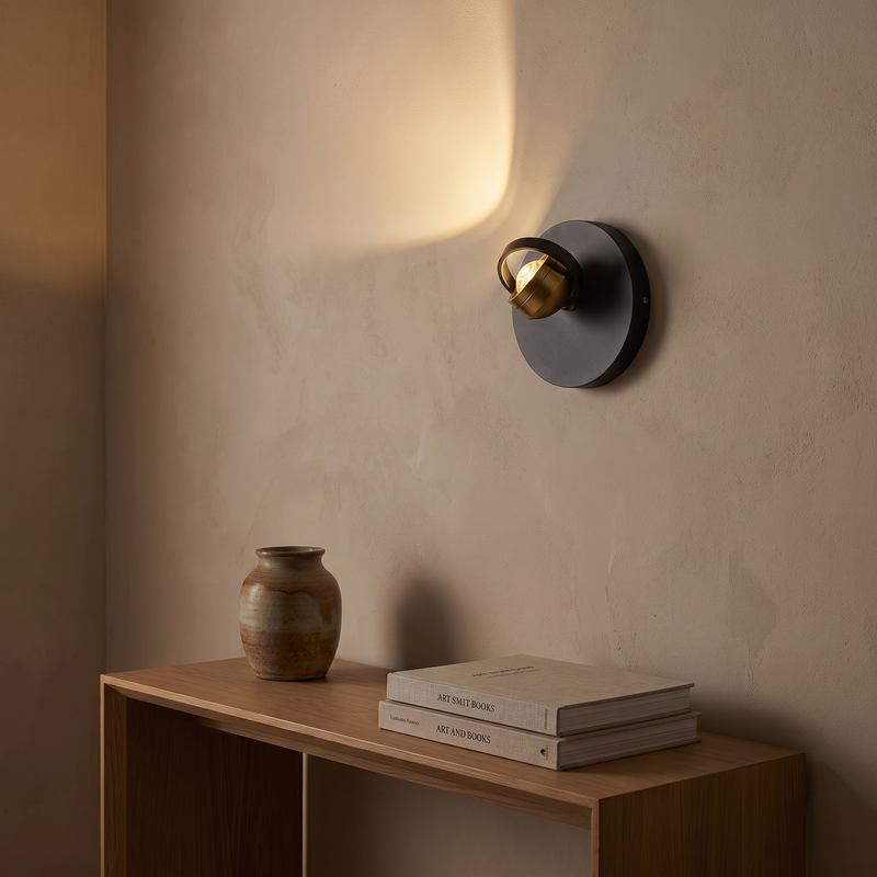 Rotating Disc Wall Sconce lifestyle 1