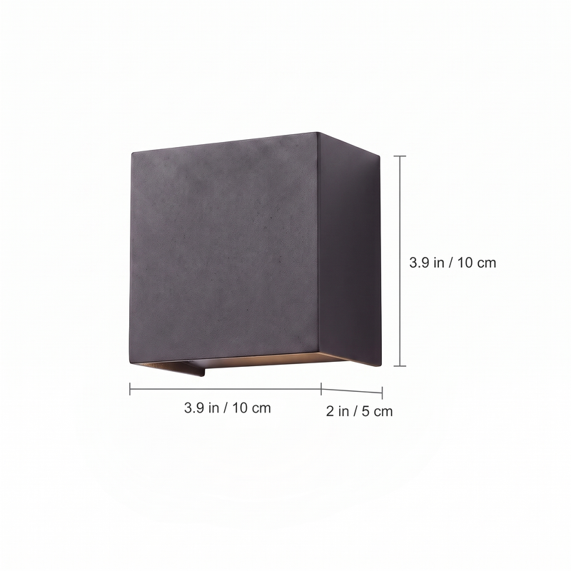 Up & Down Outdoor Wall Light dimensions