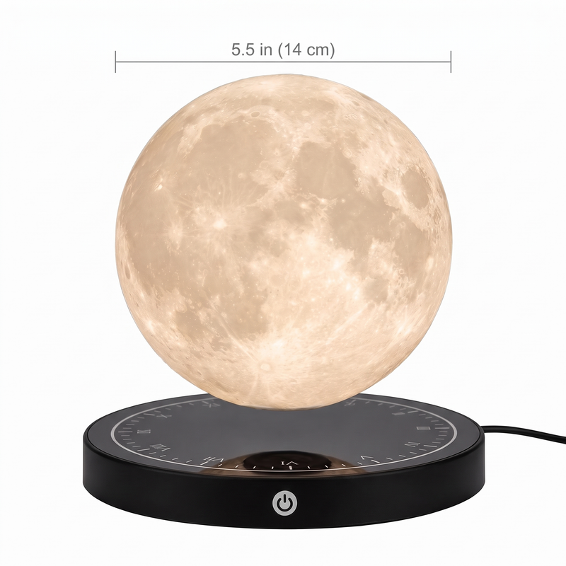 Levitating Moon Lamp dimensions