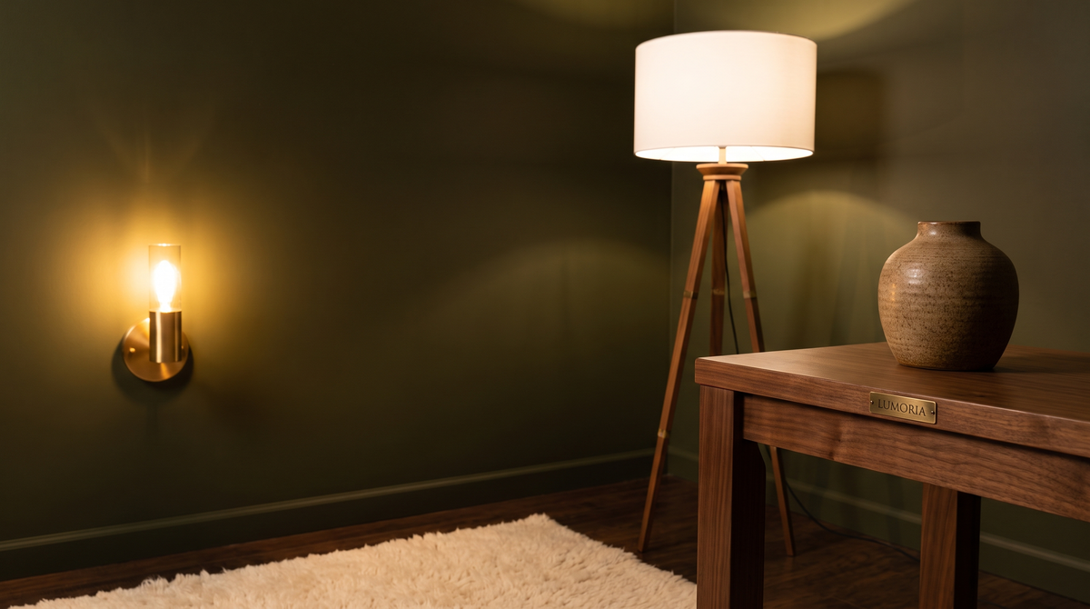 Warm light. Quiet design.