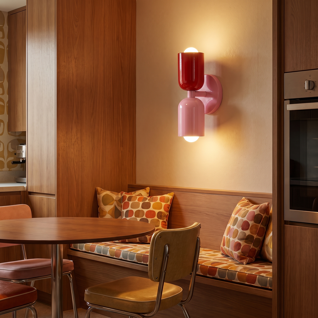 Wall lamp for bedroom - Colorful Up Down Wall Lamp in a kitchen