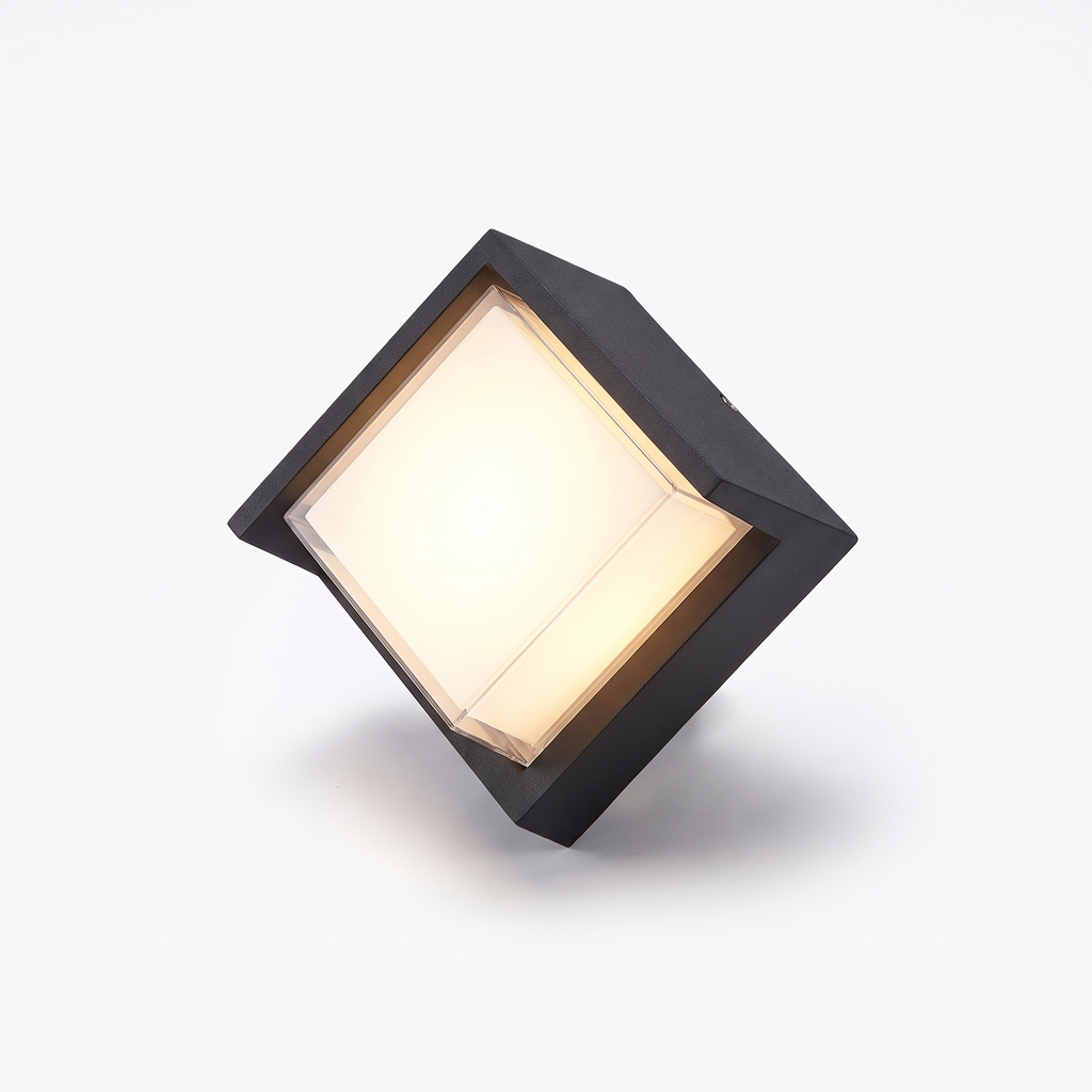 Outdoor wall light - Diamond Outdoor Wall Light on white background
