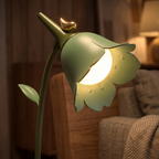 Flower desk lamp - Flower Desk Lamp close-up of the flower shade