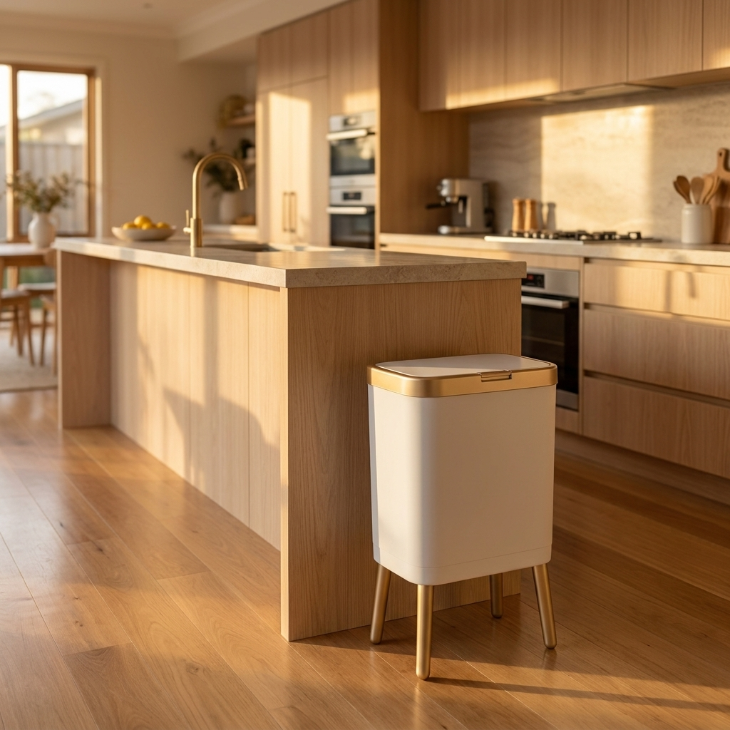15L Odour-Sealing Kitchen Bin
