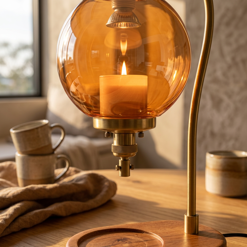 Adjustable Candle Warmer Lamp