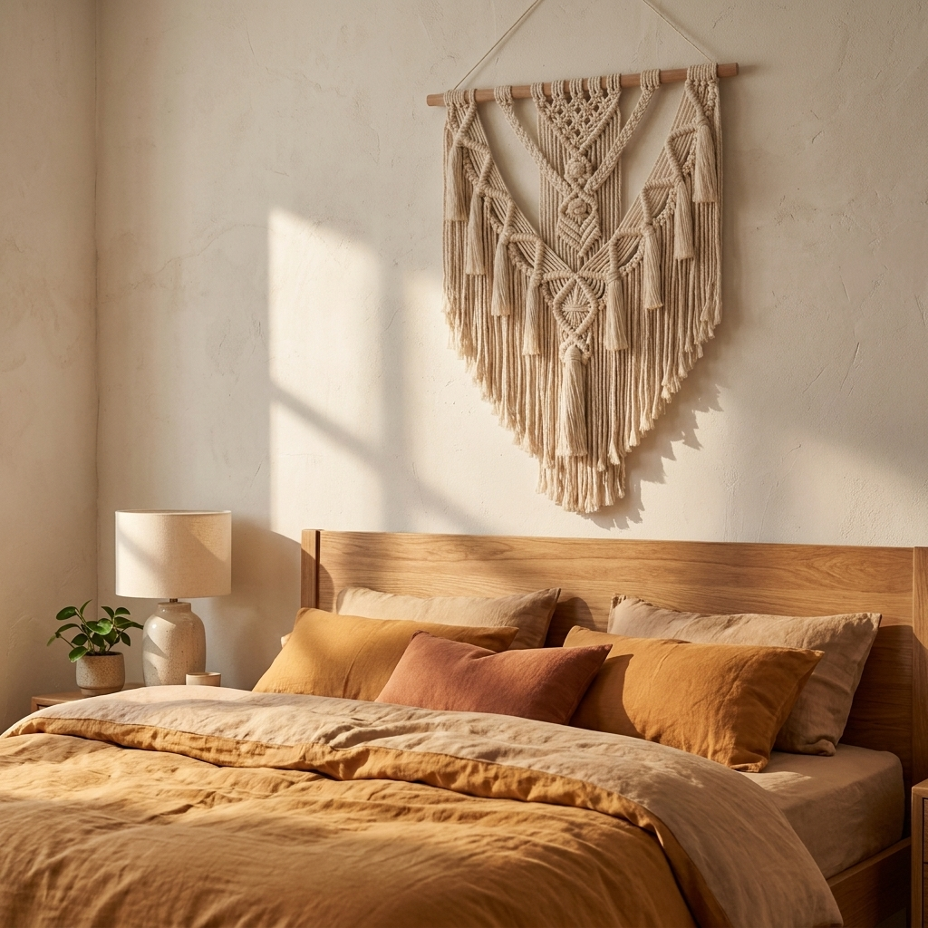 Bohemian Macrame Wall Hanging