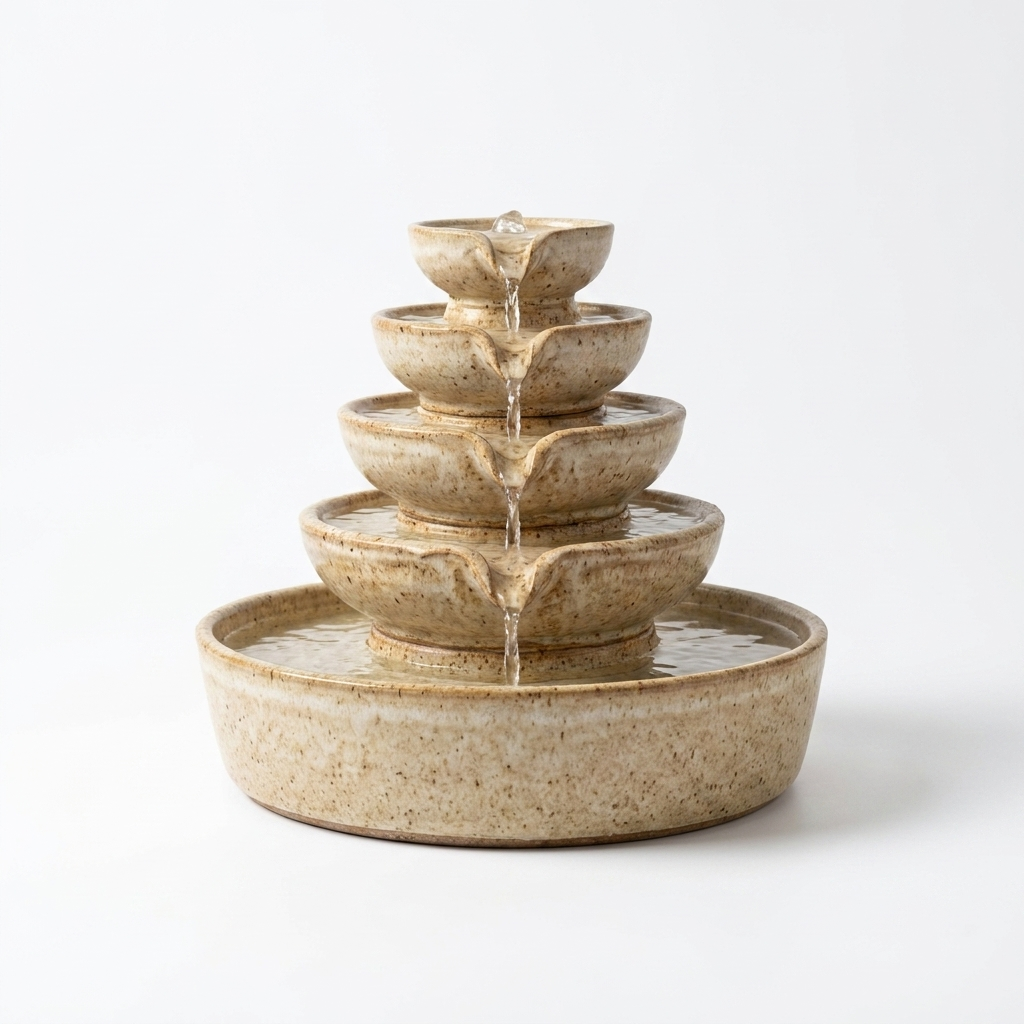 Ceramic Tabletop Water Fountain