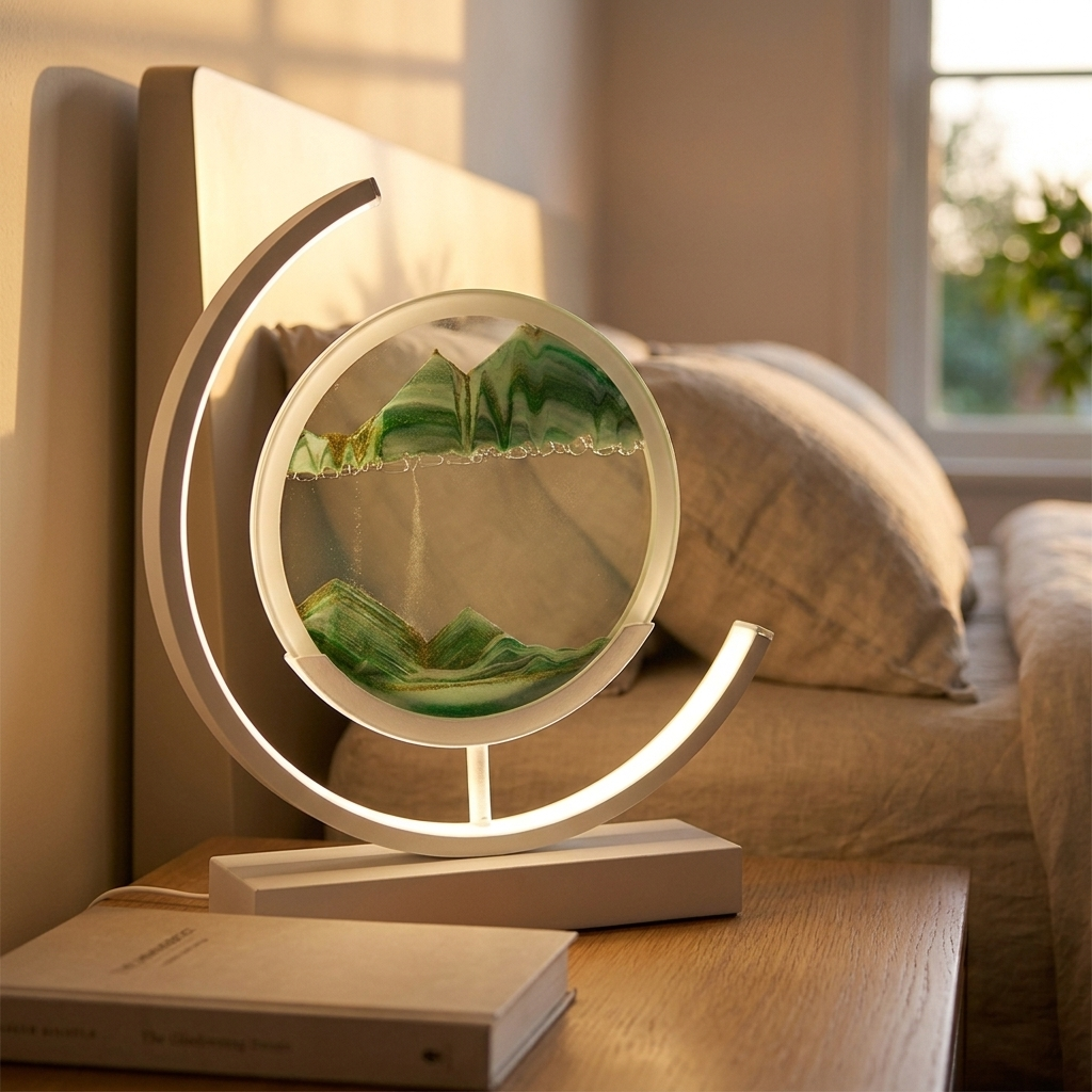 Quicksand Art LED Table Lamp