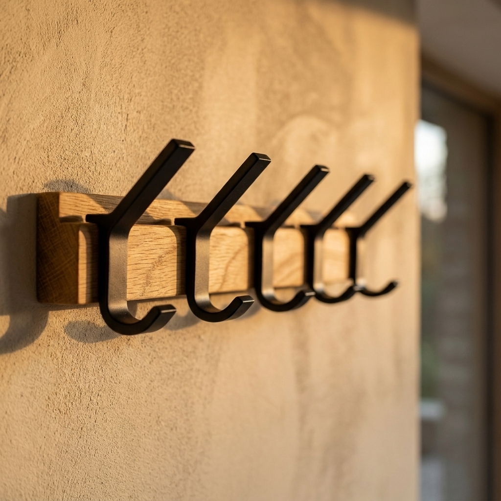 Nordic Wall-Mounted Coat Rack