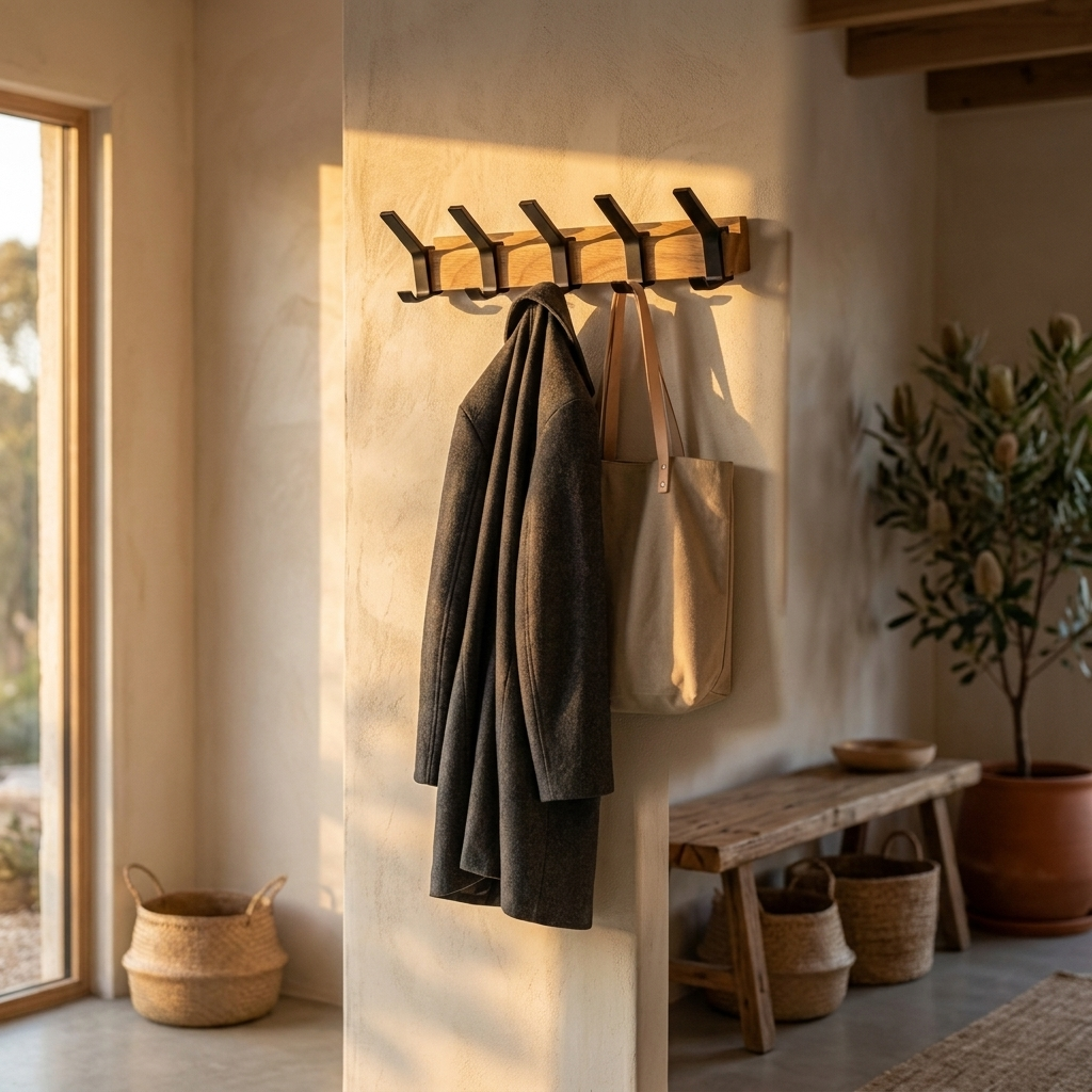 Nordic Wall-Mounted Coat Rack