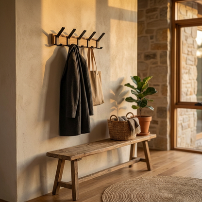Nordic Wall-Mounted Coat Rack
