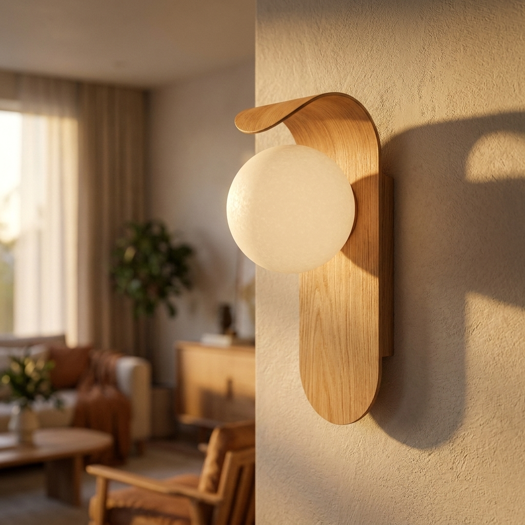 Scandinavian Minimalist LED Wall Lamp