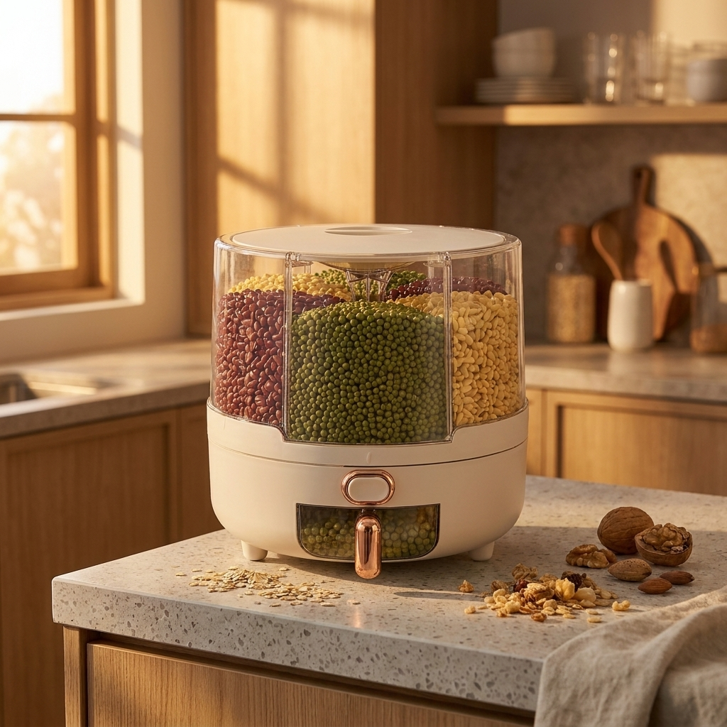 Rotating Airtight Pantry Container