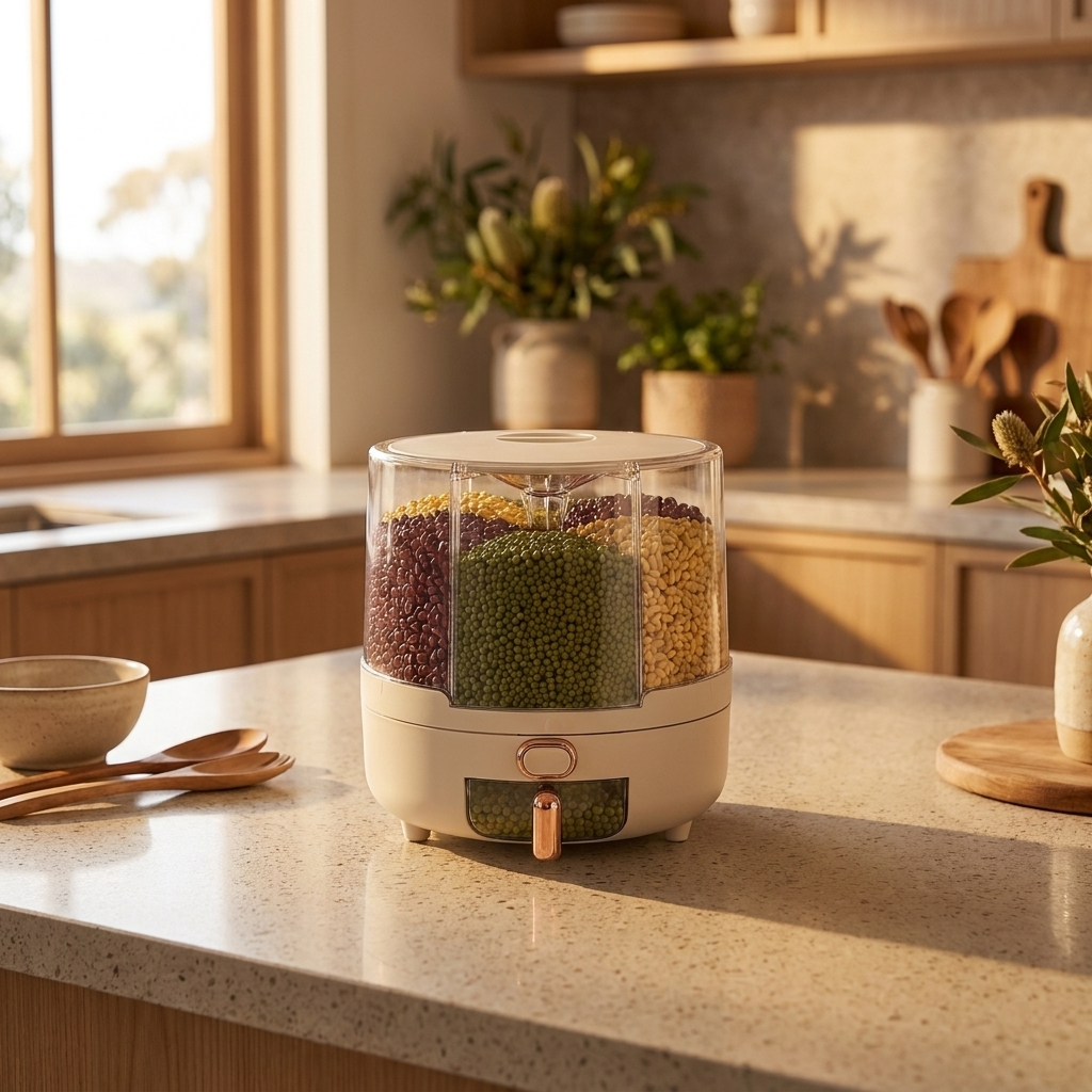 Rotating Airtight Pantry Container