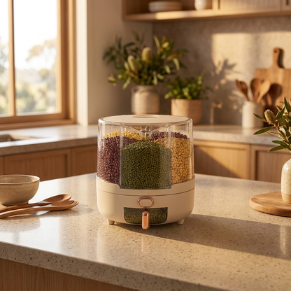 Rotating Airtight Pantry Container