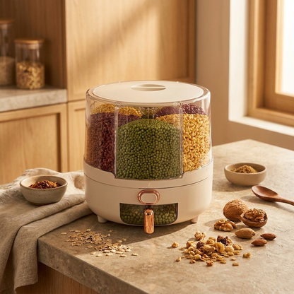 Rotating Airtight Pantry Container