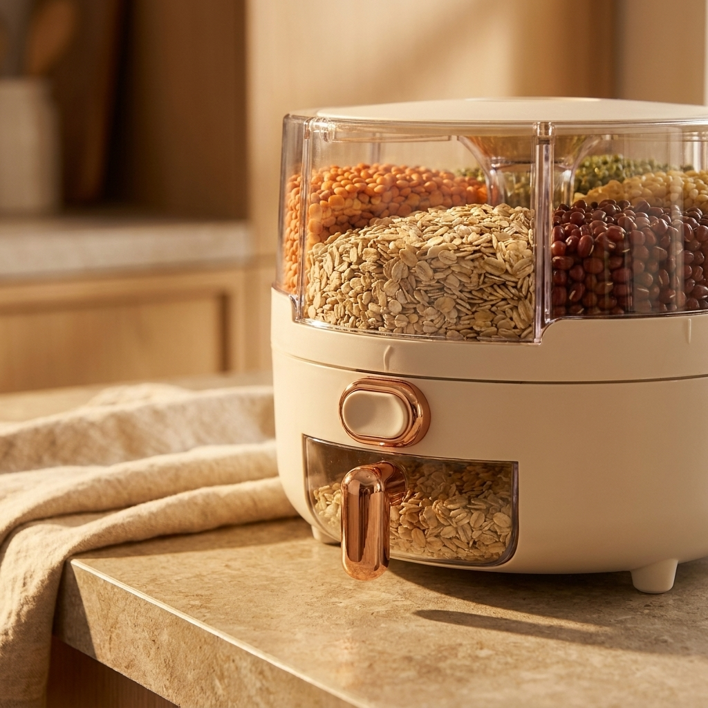 Rotating Airtight Pantry Container