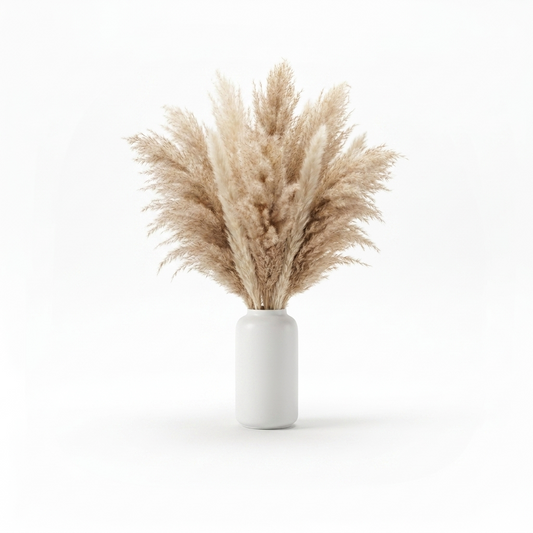 Pampas Grass Arrangement with Vase