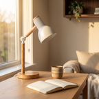 Nordic Wooden Adjustable Desk Lamp lifestyle