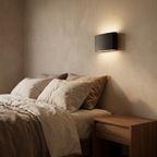 Curved Panel Up & Down Wall Light lifestyle