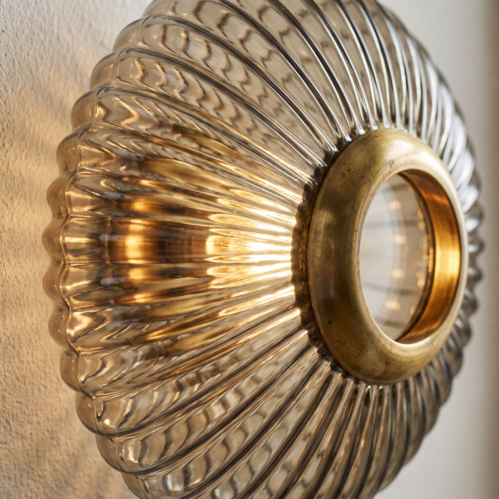 Fluted Glass Wall Light lifestyle 4