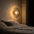 Fluted Glass Wall Light lifestyle 1