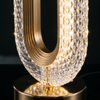 Cordless Crystal Ring Table Lamp lifestyle 4