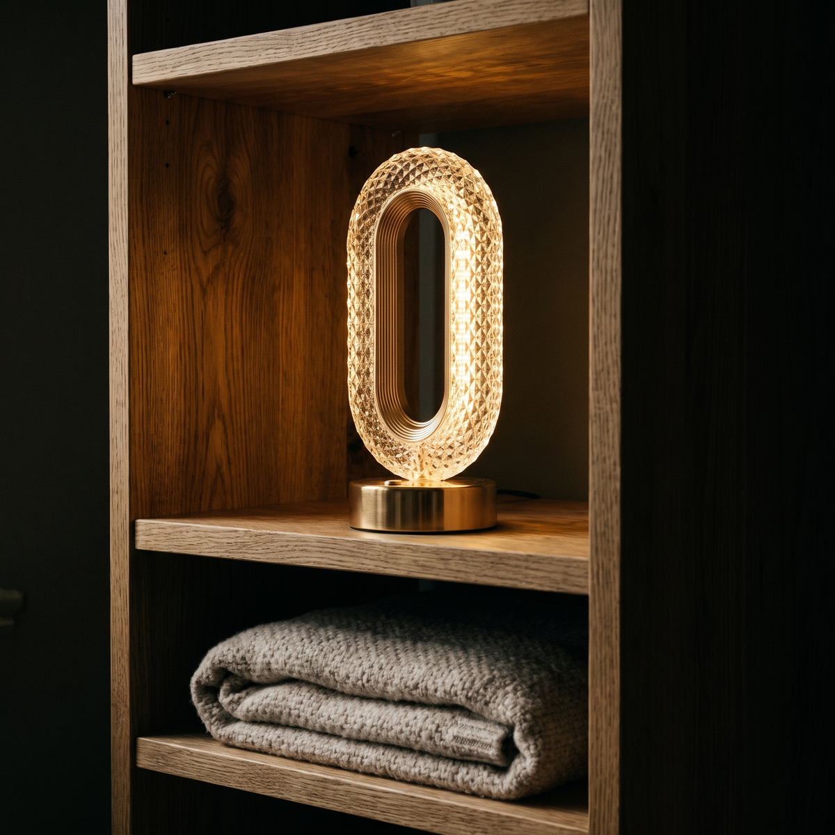 Cordless Crystal Ring Table Lamp lifestyle 3