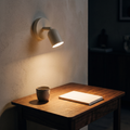 Adjustable Cream Wall Reading Light lifestyle 3