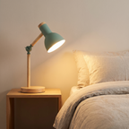 Nordic Wood Turn-Head Desk Lamp lifestyle 2