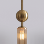Fluted Glass Rod Pendant Light lifestyle 4
