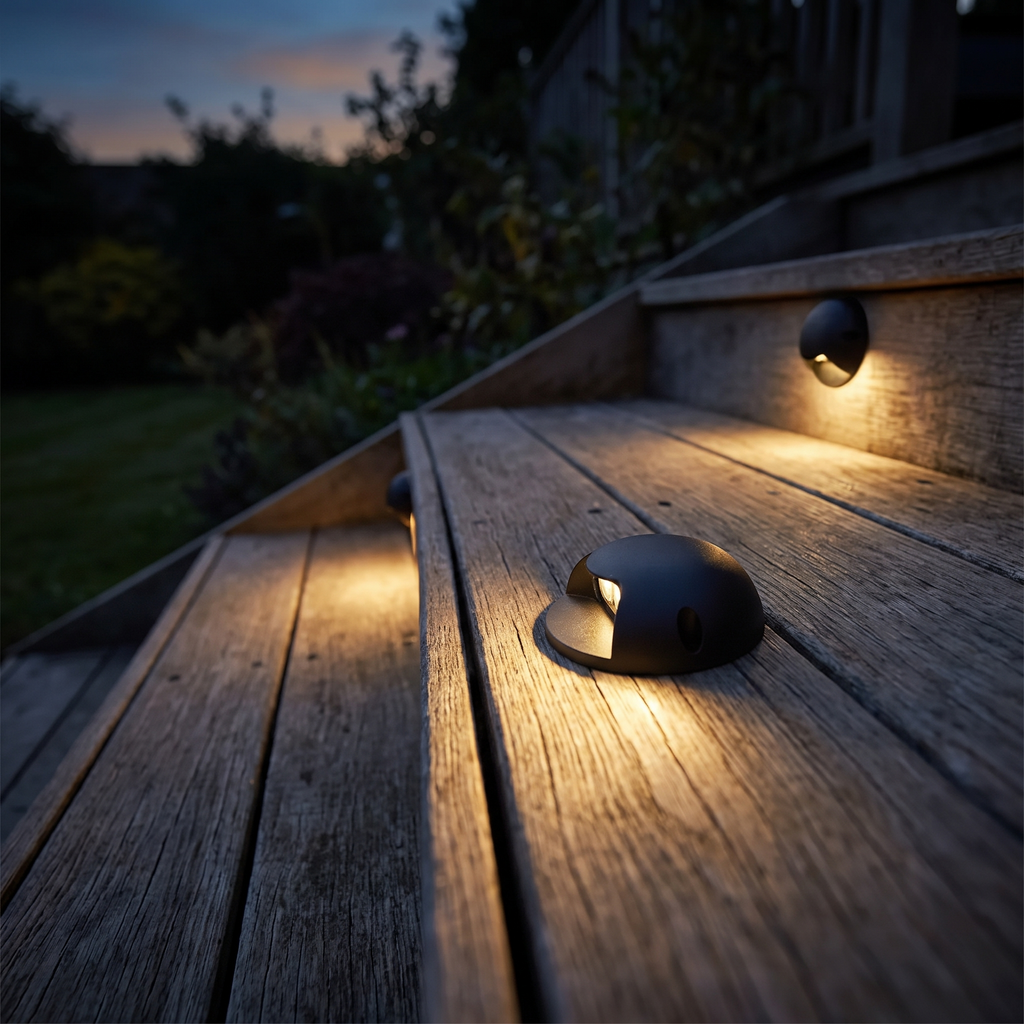 Low-Profile LED Deck and Step Light lifestyle 1
