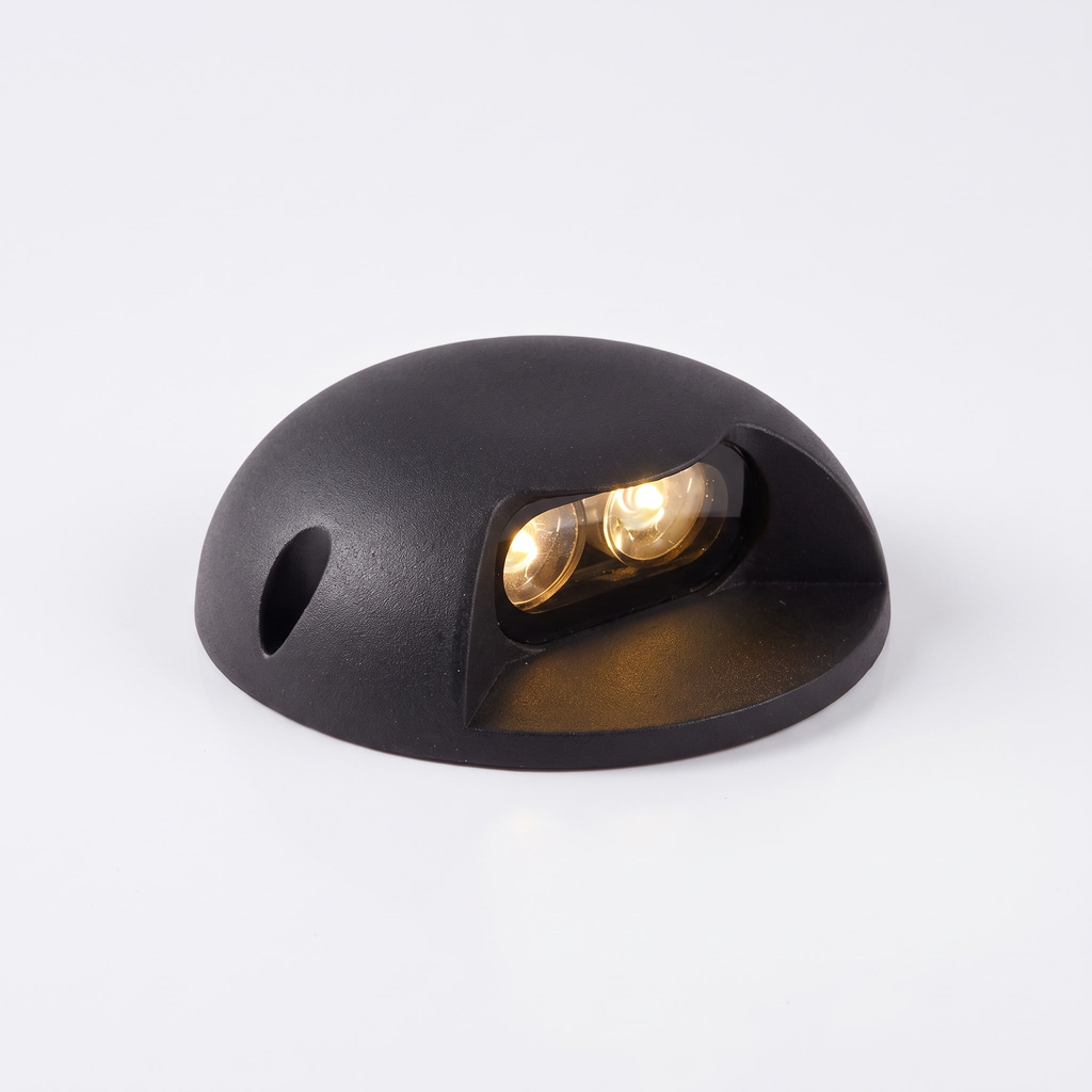 Low-Profile LED Deck and Step Light on white background
