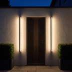 Slim Linear LED Wall Light 55cm lifestyle 1