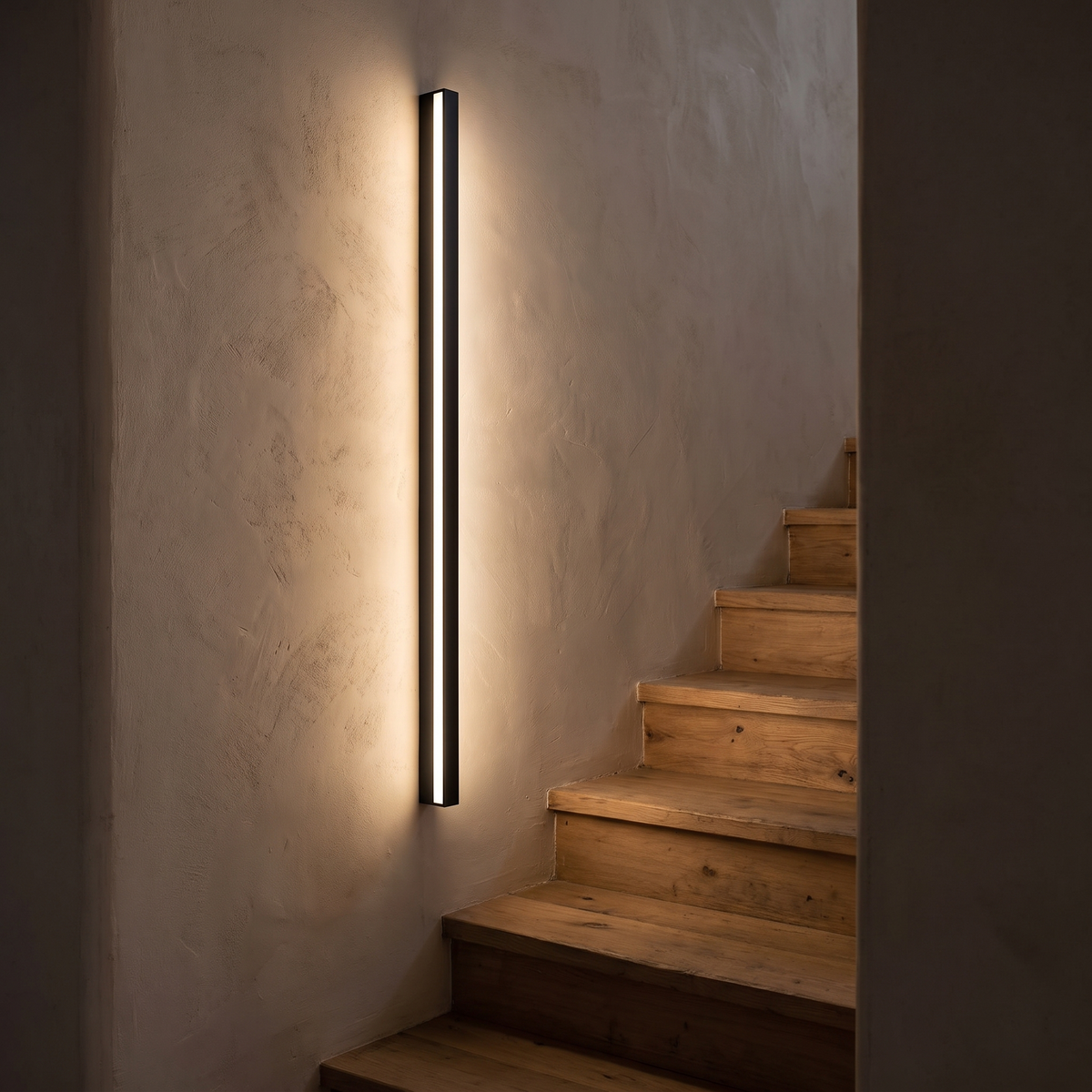 Slim Linear LED Wall Light 55cm lifestyle 2