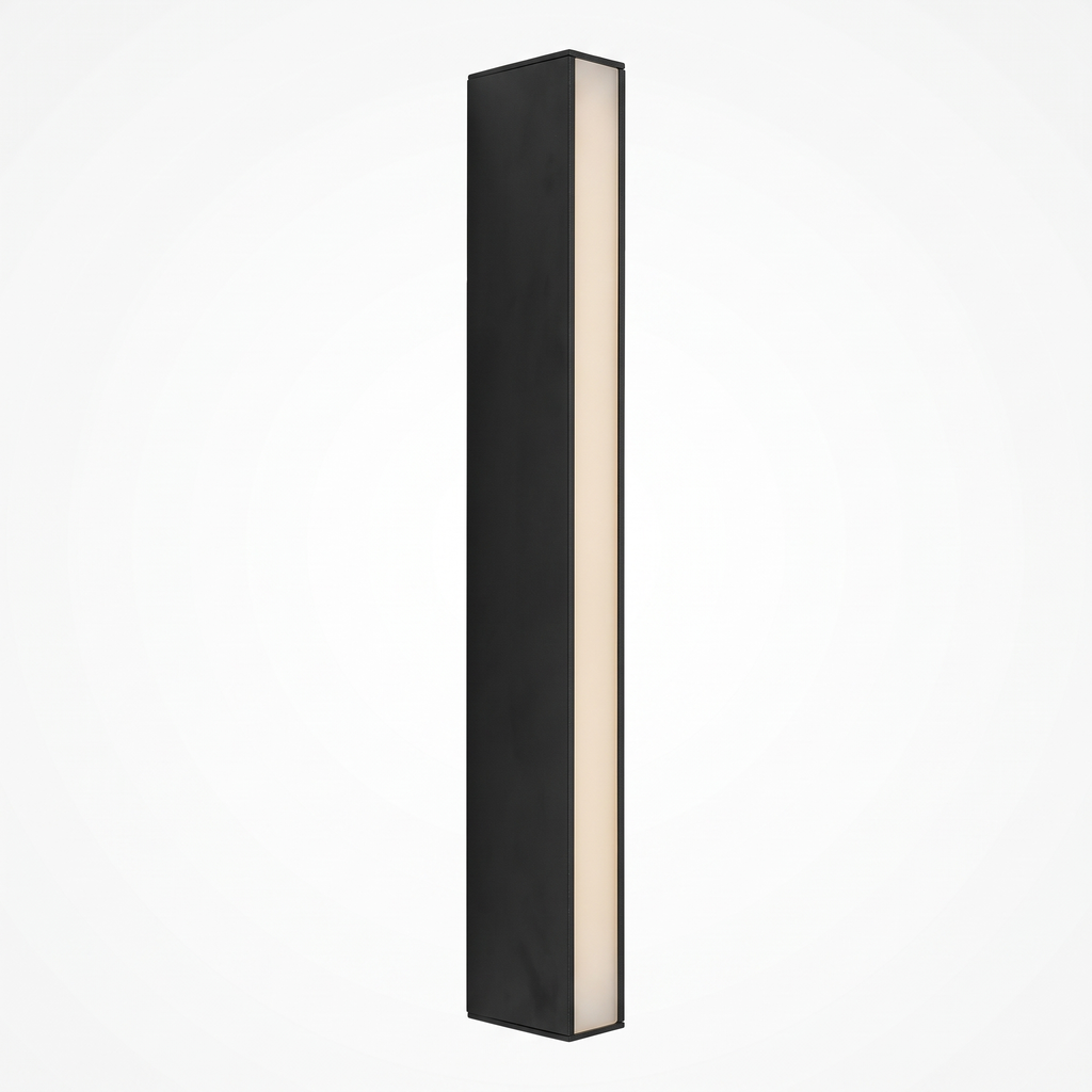 Slim Linear LED Wall Light 55cm on white background