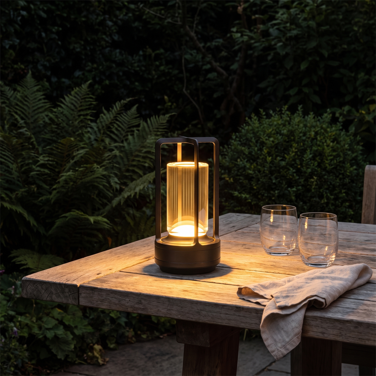 Cordless Lantern Table Lamp lifestyle 2