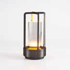 Cordless Lantern Table Lamp on white background