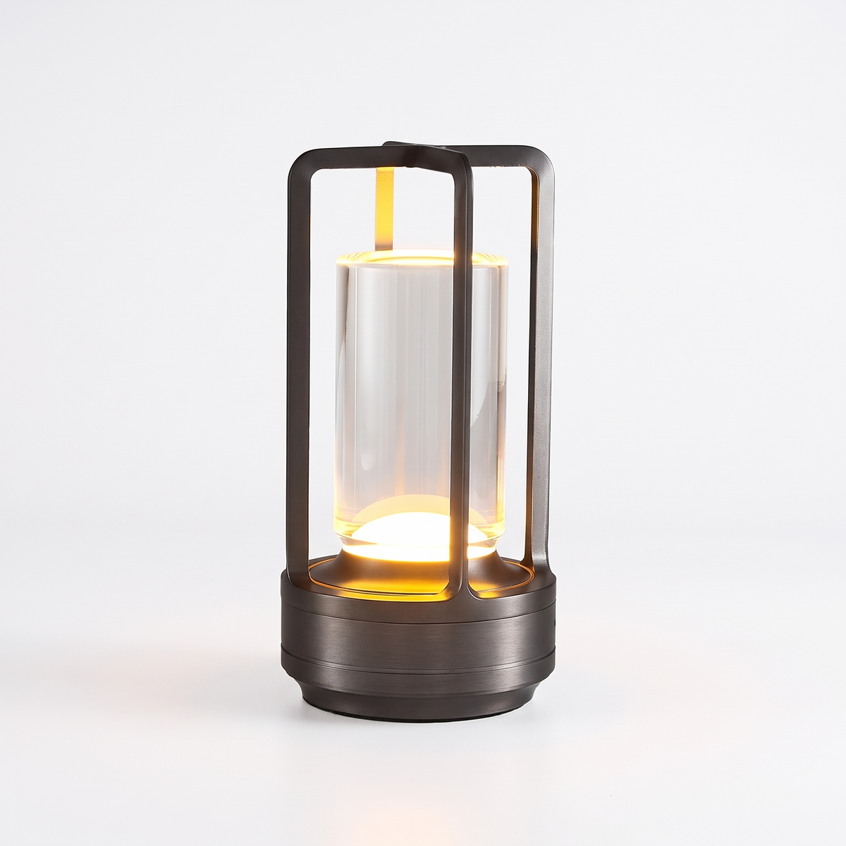 Cordless Lantern Table Lamp on white background