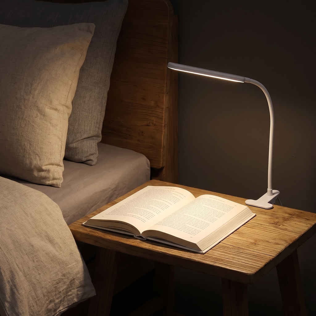 Gooseneck Clip Desk Lamp lifestyle 2