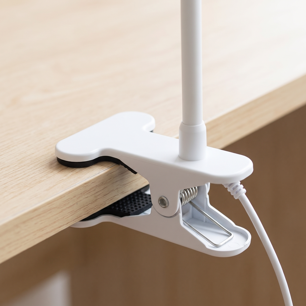 Gooseneck Clip Desk Lamp detail