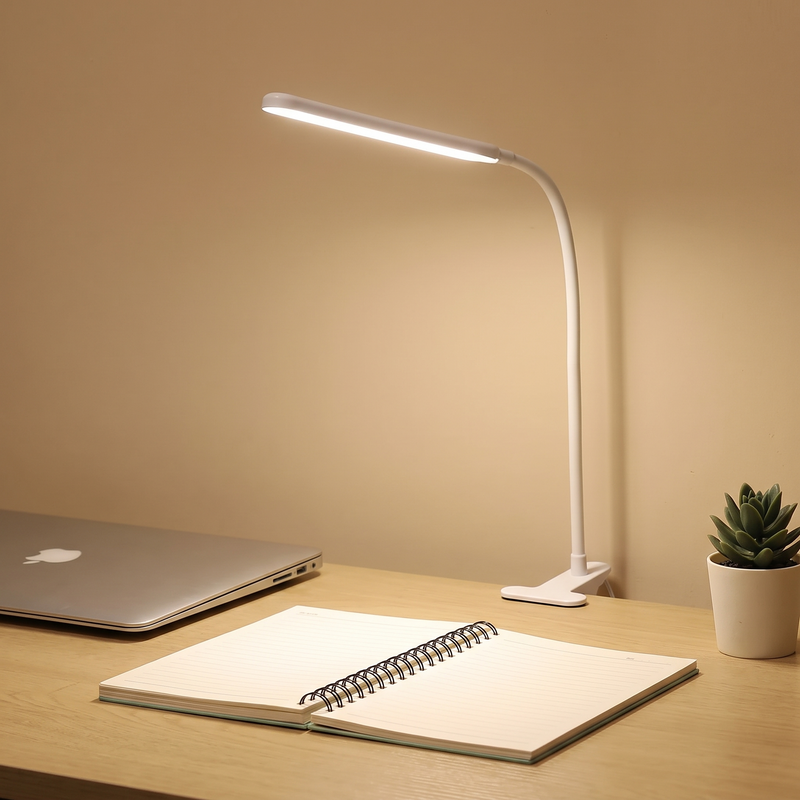 Gooseneck Clip Desk Lamp lifestyle 1
