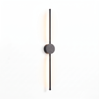 Long Bar LED Wall Light on a white background