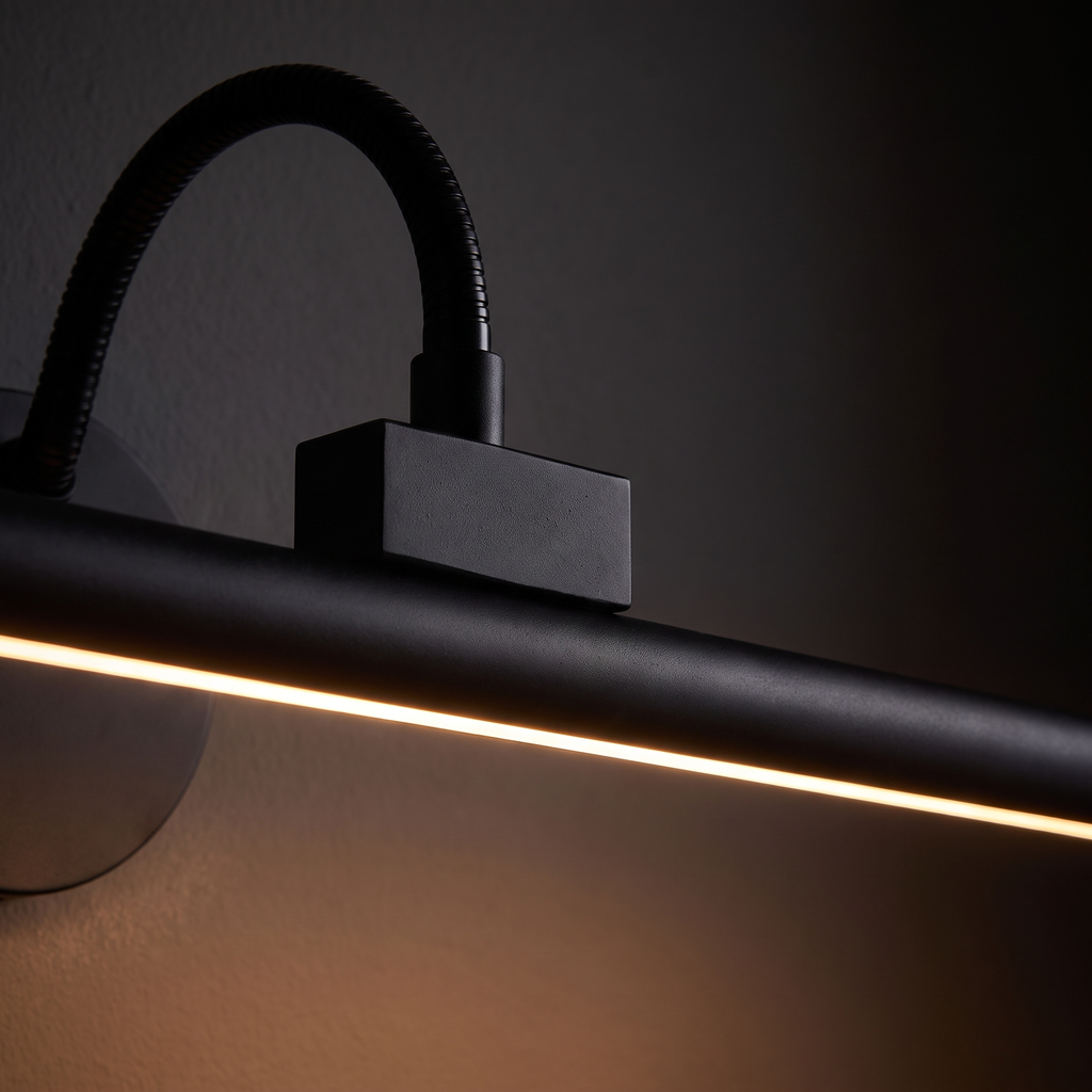 Close-up of the Rechargeable LED Picture Light