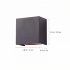 Up & Down Outdoor Wall Light dimensions