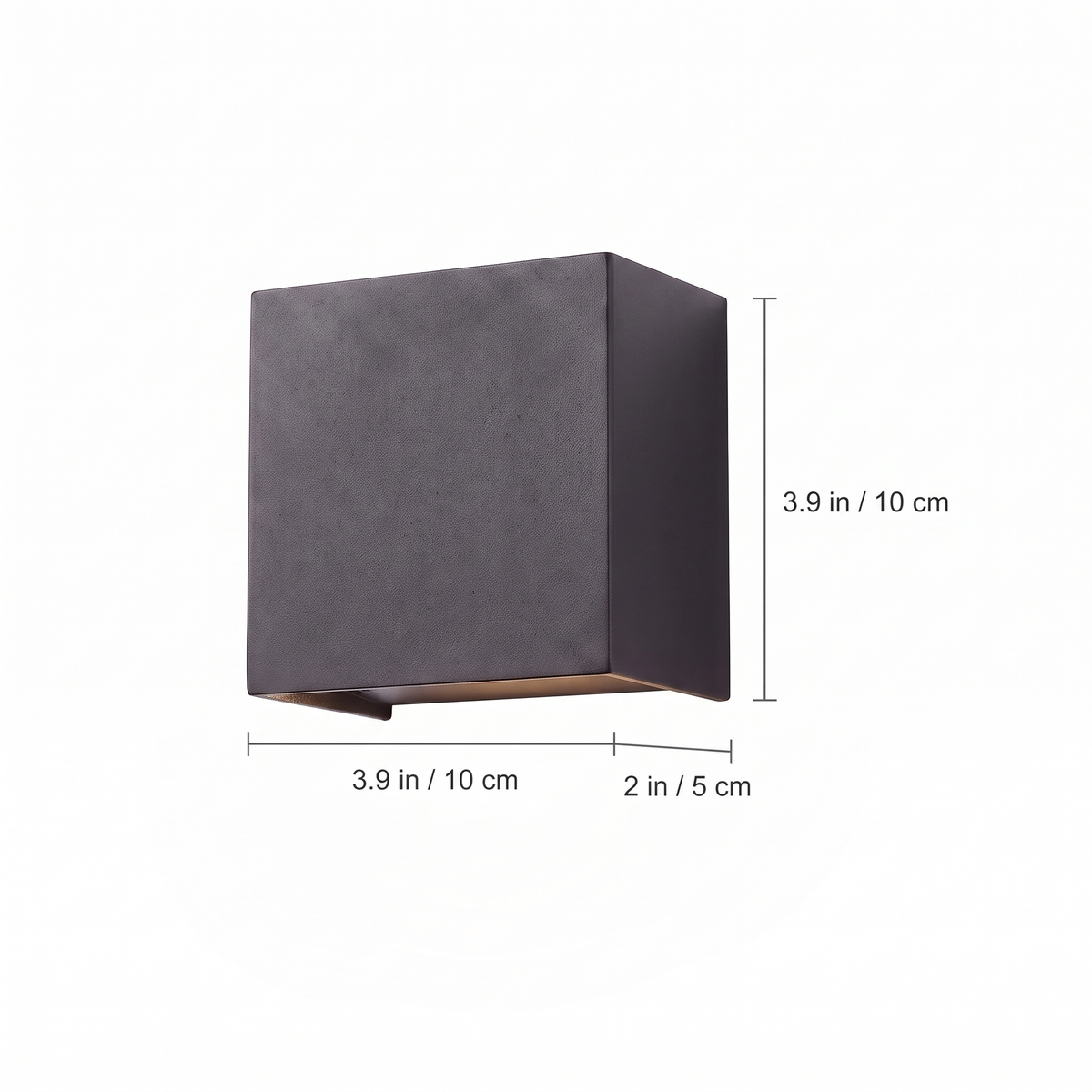 Up & Down Outdoor Wall Light dimensions