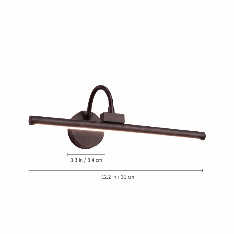 Rechargeable LED Picture Light dimensions