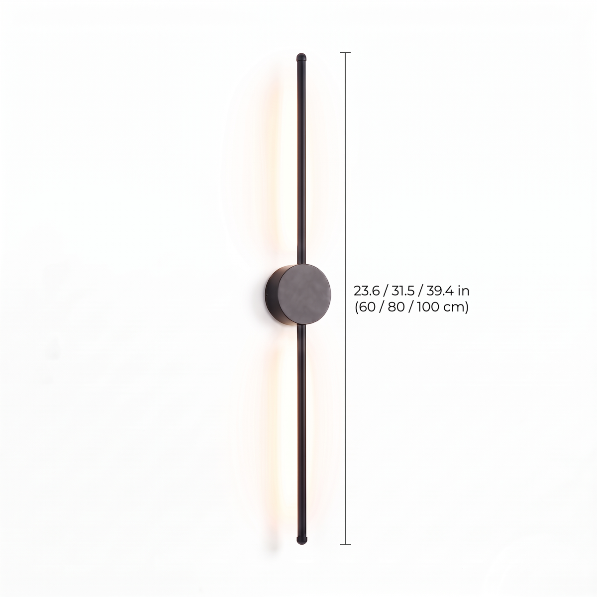 Long Bar LED Wall Light dimensions