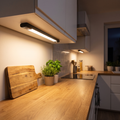 Wireless Under Cabinet Lights under a kitchen cabinet